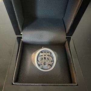 James Avery Ring (sterling silver 14k logo) size10